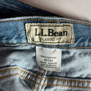 Vintage LL Bean Light Wash Jeans